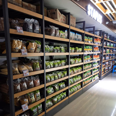 Grocery Display Rack