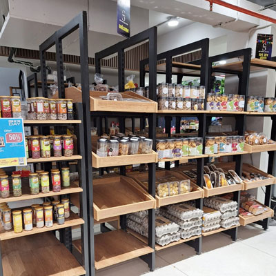 Grocery Display Rack